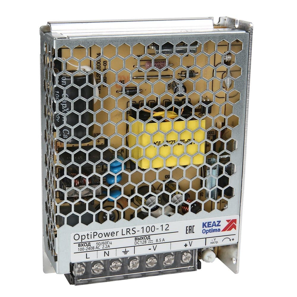 КЭАЗ Блок питания панельный OptiPower LRS 120-12 10A