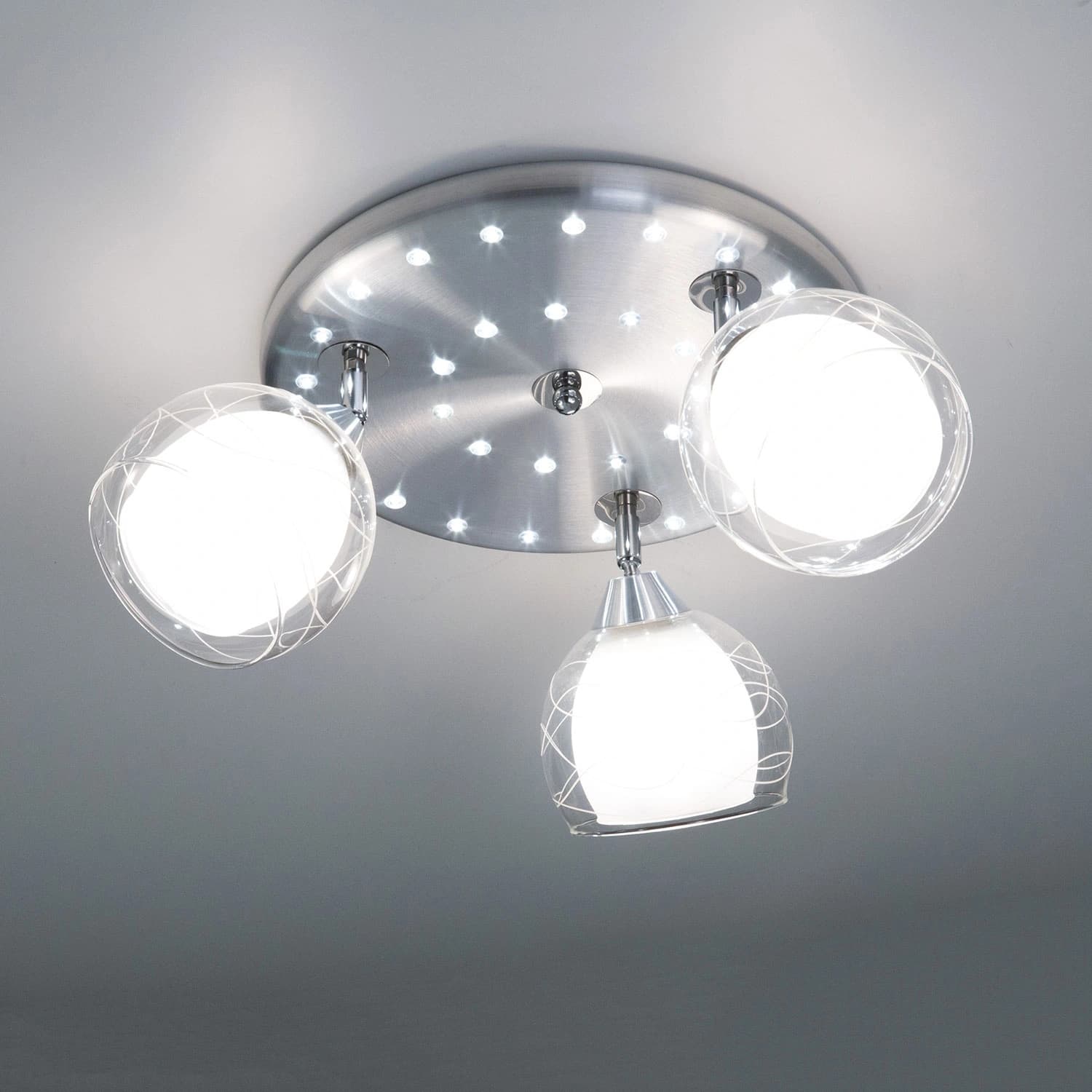 Citilux CL158132 Самба+LED Алюм+Хром Светильник Люстра — миниатюра 4