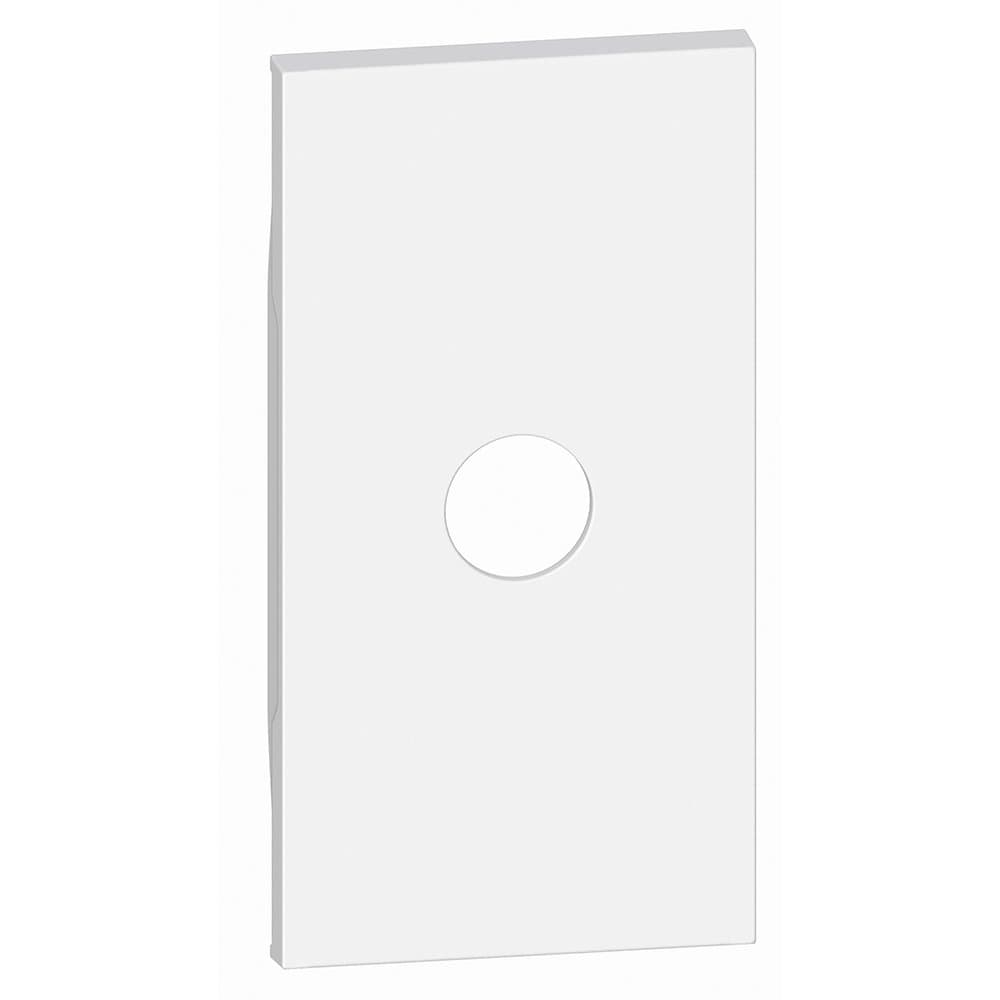 BT Living now Белый Лицевая панель для TV розеток и каб выводов с 1 отверстием 2 мод KW08M2