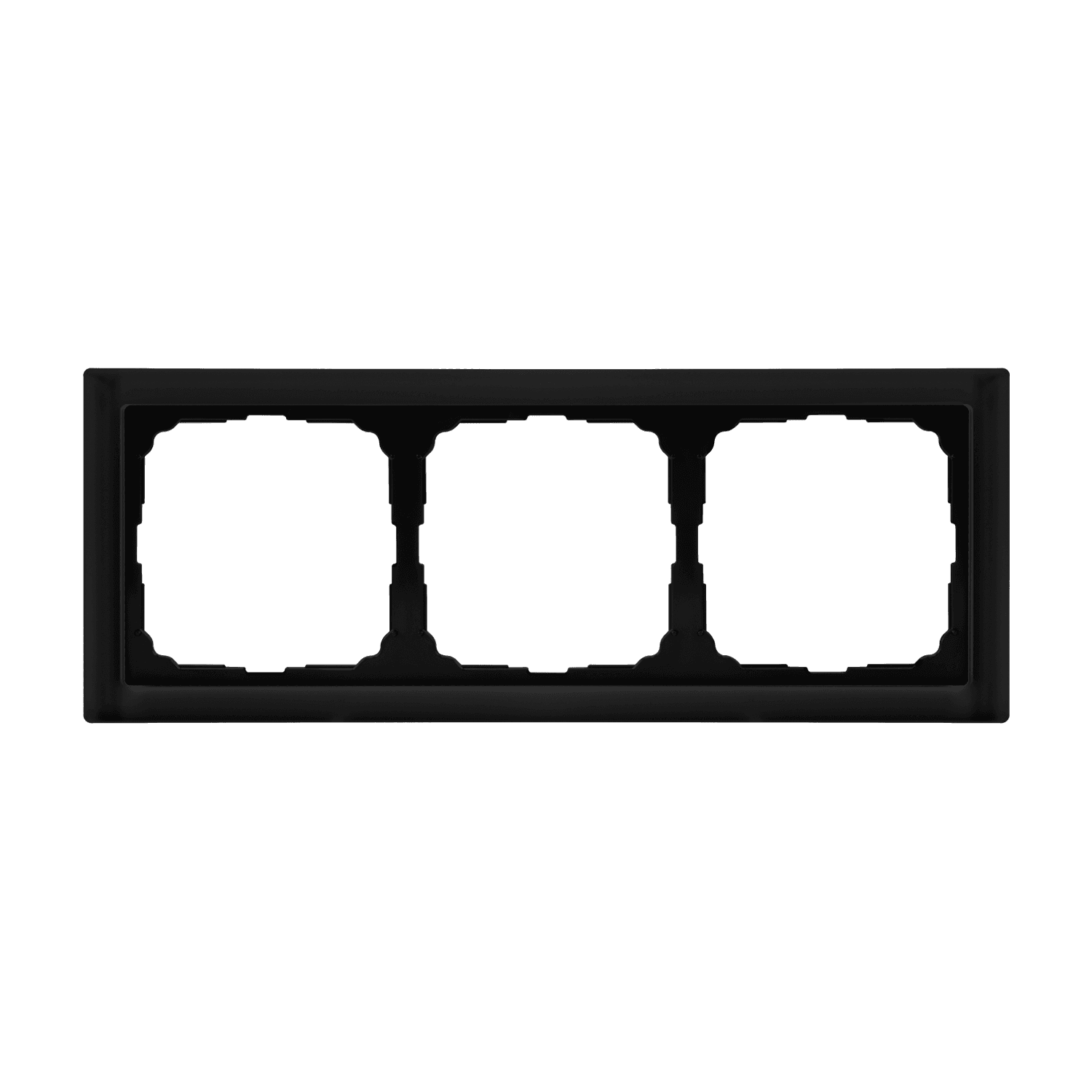 Systeme Electric ArtGallery Pure Матовое органическое стекло Черный Рамка 3-ая — миниатюра 2