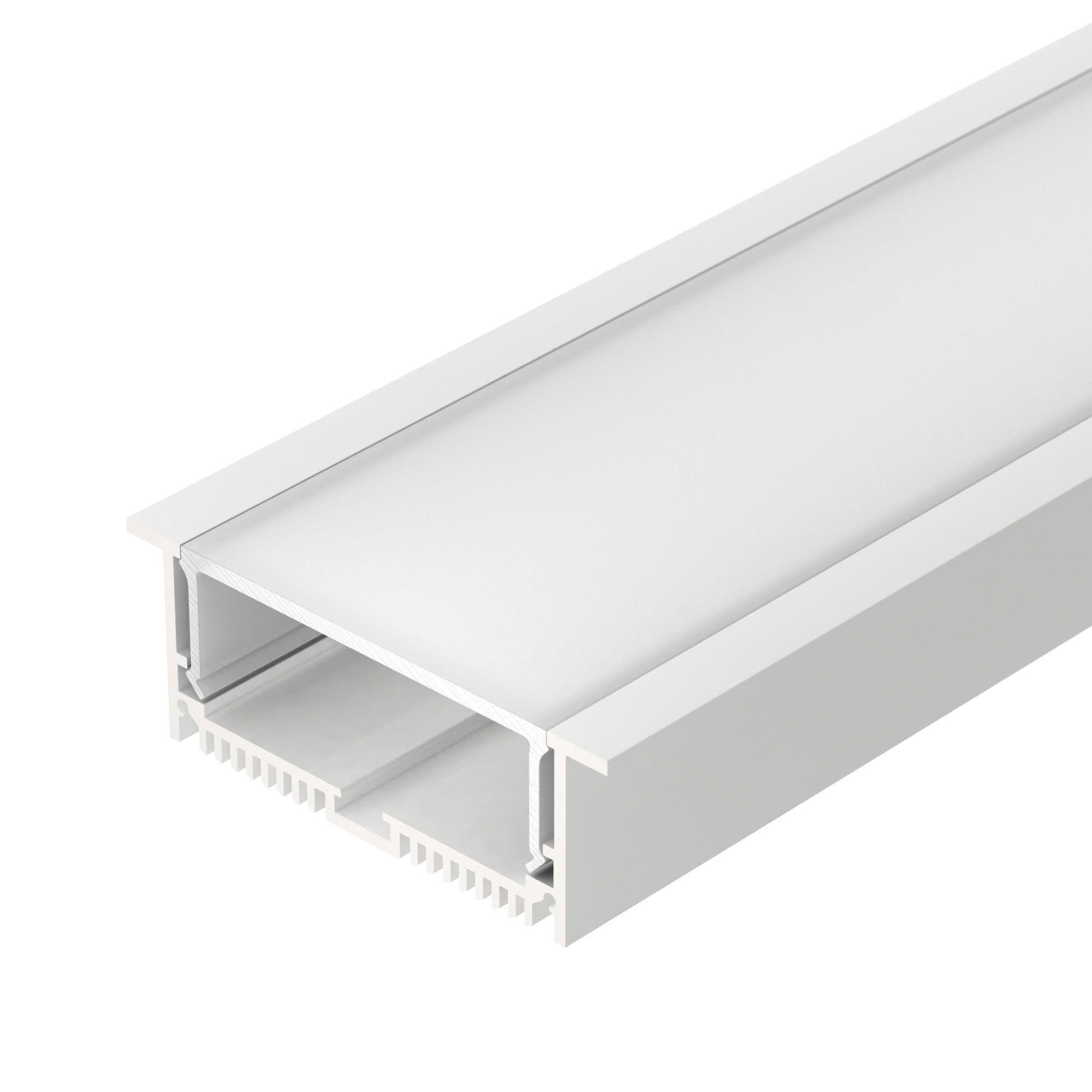 Arlight Профиль с экраном SL-LINIA88-F-2500 WHITE+OPAL (Алюминий) 021373