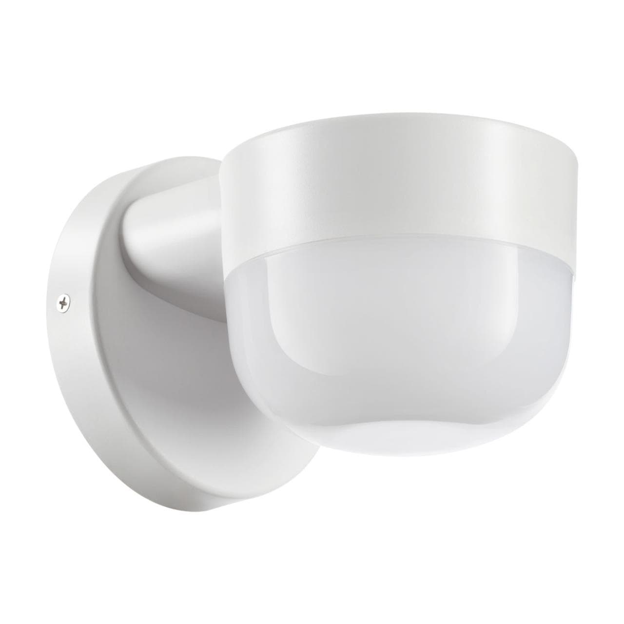 Novotech 358450 STREET NT20 177 белый Ландшафтный настенный светильник LED 4000K 12W 220V OPAL