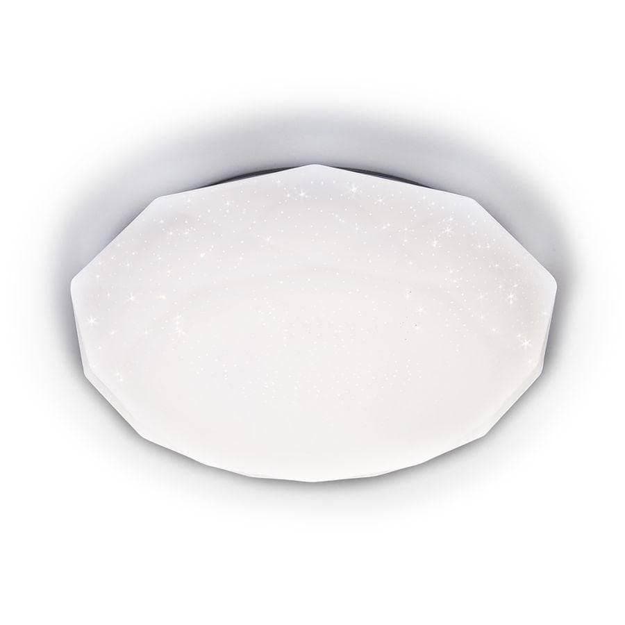 Ambrella Потолочный светодиодный светильник с пультом FF18 WH белый 72W 500*500*75 (ПДУ ИК) — миниатюра 1