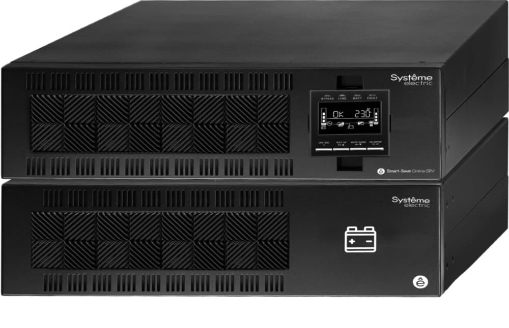 Systeme Electric ИБП Smart-Save Online SRV Systeme Electric 10КВА,XL,RT 6U,1:1,клеммы,SmSlot,2кор
