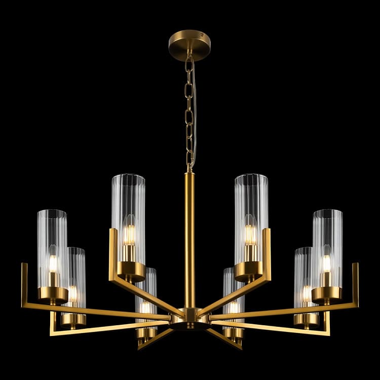 Freya Modern Латунь Подвесной светильник FR5214PL-08BS