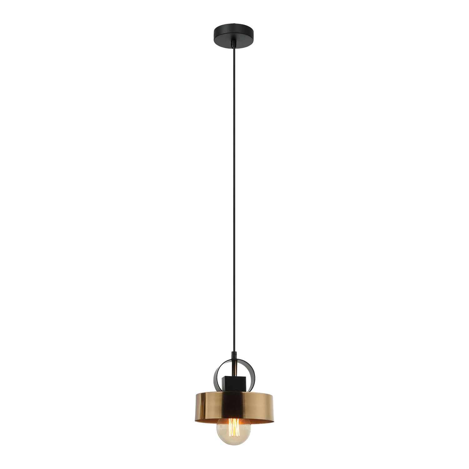 Lussole LOFT Светильник подвесной бронзовый/черный LSP-8567