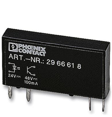 Phoenix Contact Миниатюрные полупроводниковые реле OPT-24DC/ 48DC/1 2966618