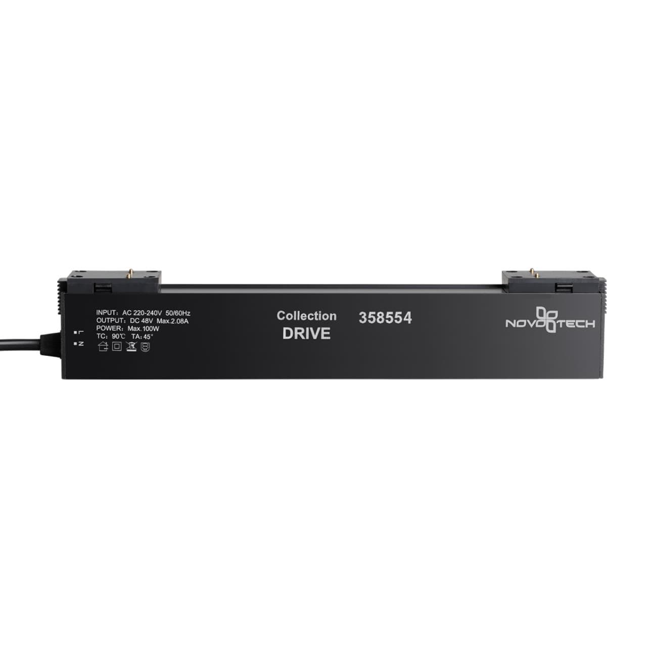 Novotech 358554 DRIVE NT21 000 черный Драйвер IP20 100W 48V KIT