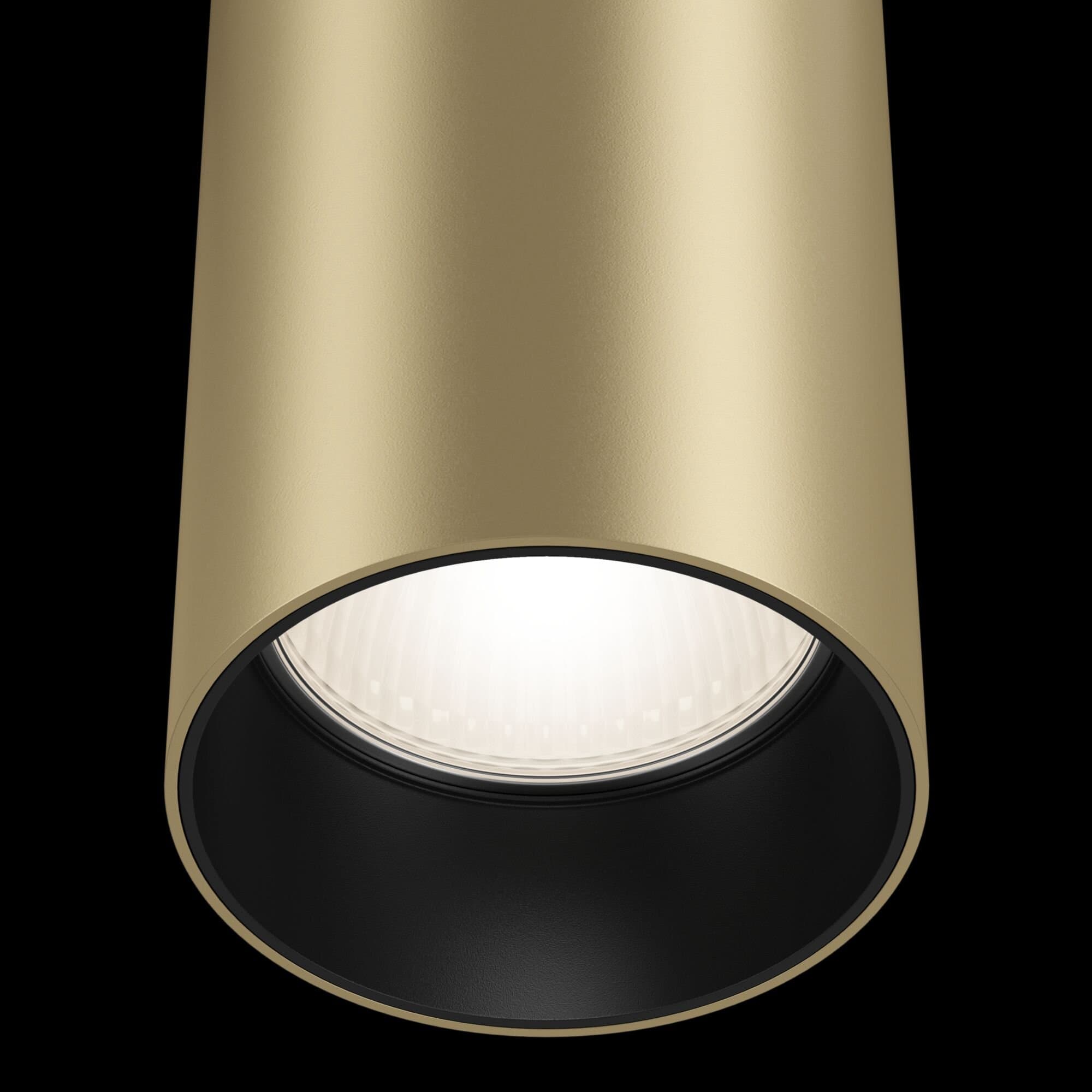 Maytoni Single phase track system Матовое Золото Светильник трековый TR025-1-GU10-MG — миниатюра 3