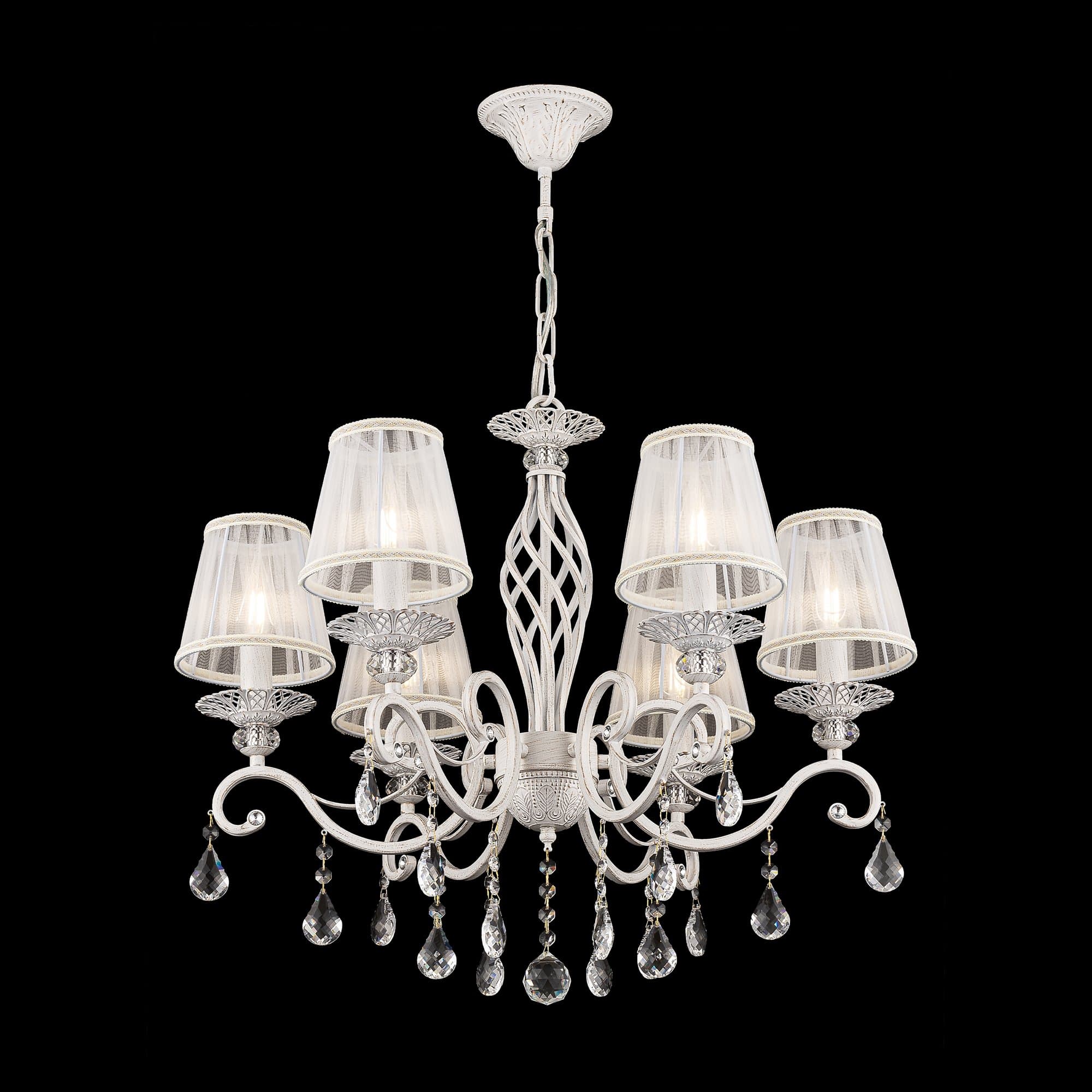 Maytoni Elegant Grace Белый с Золотом Люстра 6xE14 40W ARM247-06-G — миниатюра 6