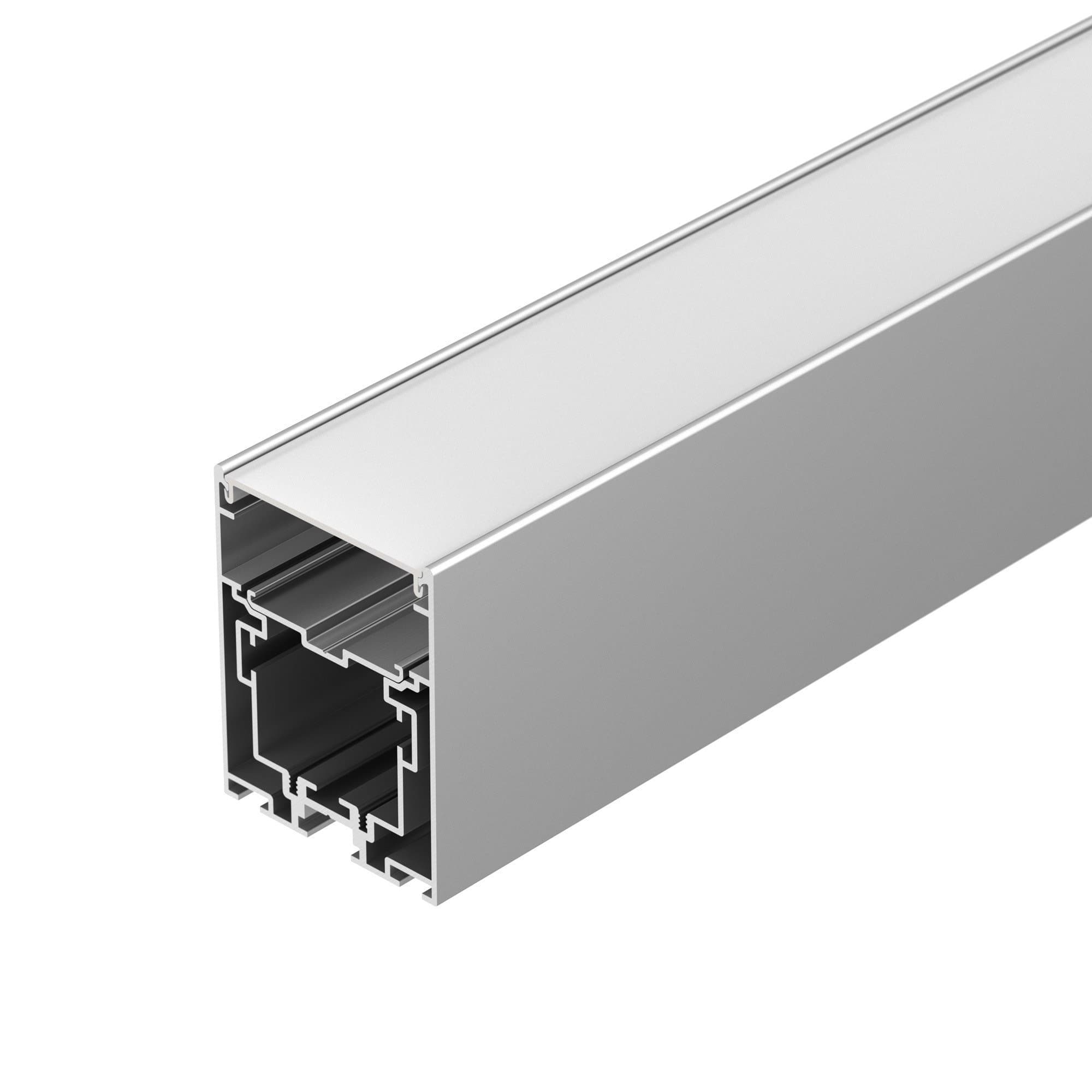 Arlight Профиль S2-LINE-5470-2500 SEAMLESS ANOD (Алюминий) 029440