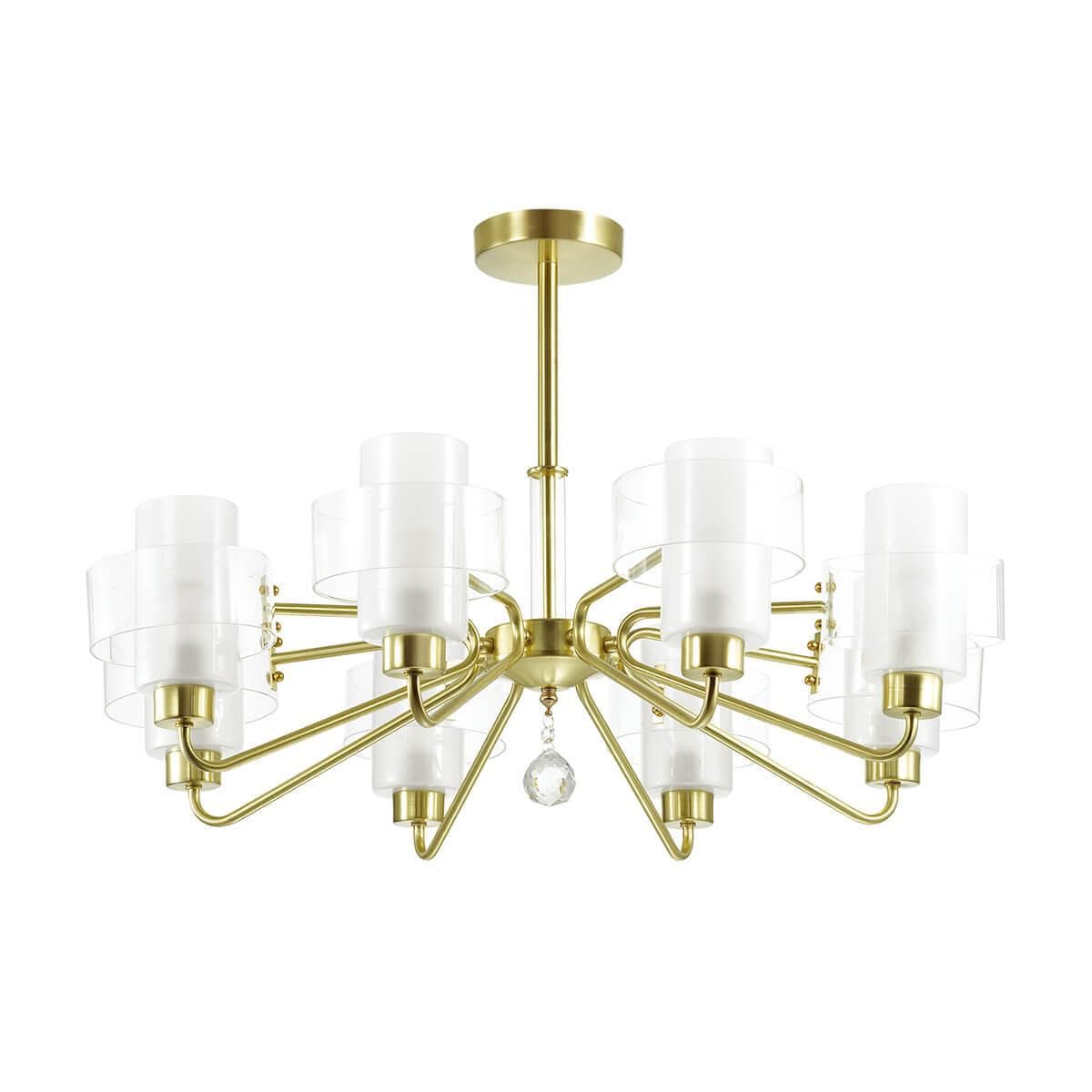 Lumion 3705/8C LN18 175 матовый золотой Люстра потолочная E14 8*40W 220V DREW — миниатюра 2