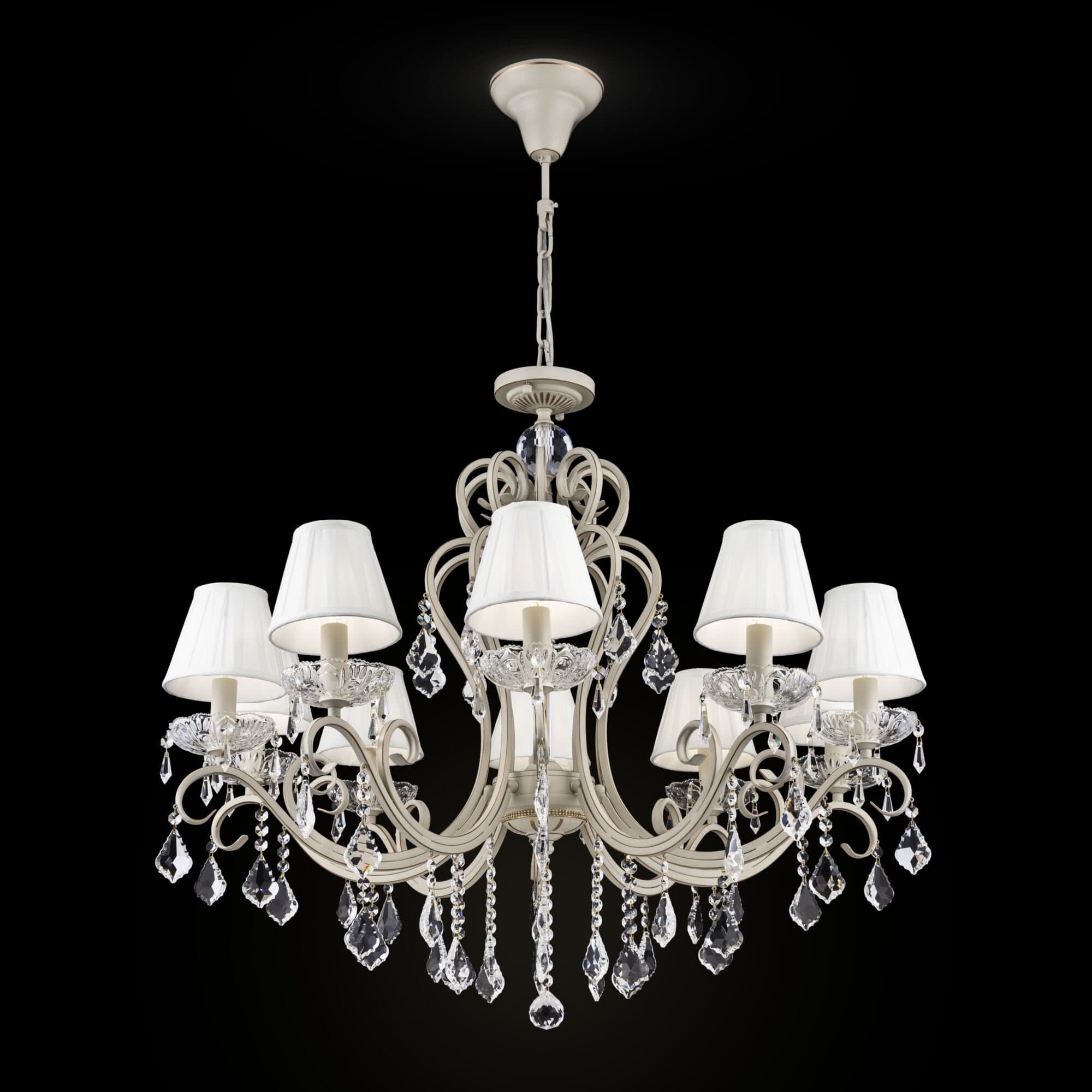 Maytoni Elegant Triumph Кремовый с Золотом Люстра 10xE14 40W ARM288-10-G — миниатюра 5