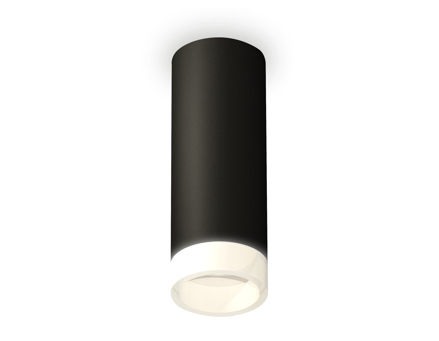 Ambrella Комплект накладного светильника XS6343043 SBK/FR черный песок/белый матовый MR16 GU5.3 (C6343, N6248) — миниатюра 1