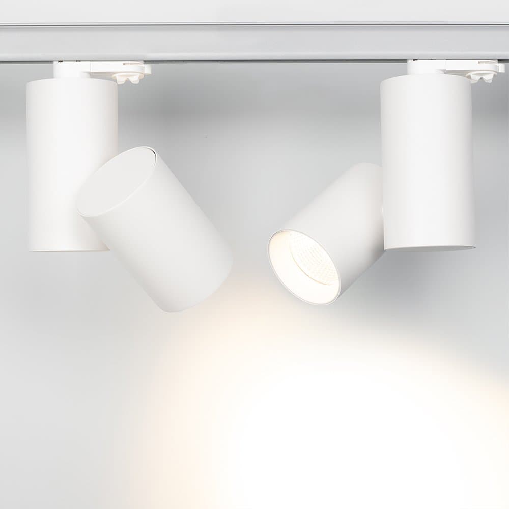 Arlight Светильник SP-POLO-TRACK-TURN-R85-15W Warm3000 (WH-WH, 40 deg) (IP20 Металл, 3 года) 027438 — миниатюра 5