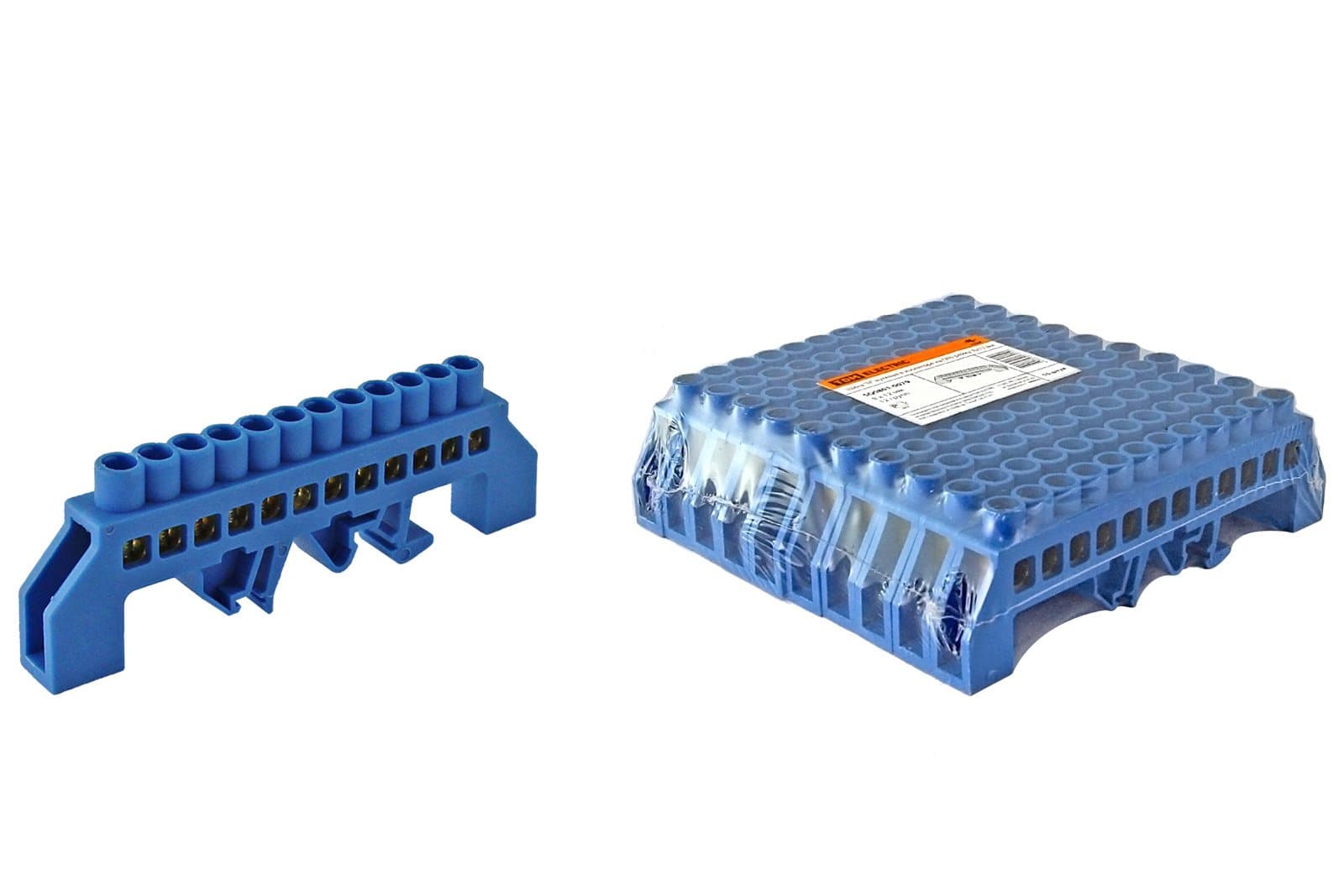 TDM Шина "N" нулевая в изоляторе на DIN-рейку 8x12мм 12 групп SQ0801-0079