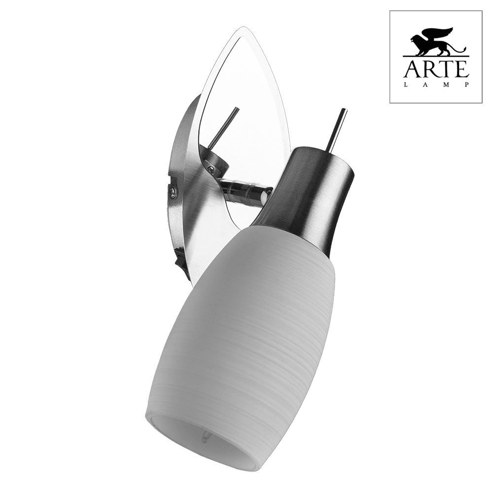 Arte Lamp Volare Серебро/Белый Спот 1x40W 1xE14 A4590AP-1SS — миниатюра 4