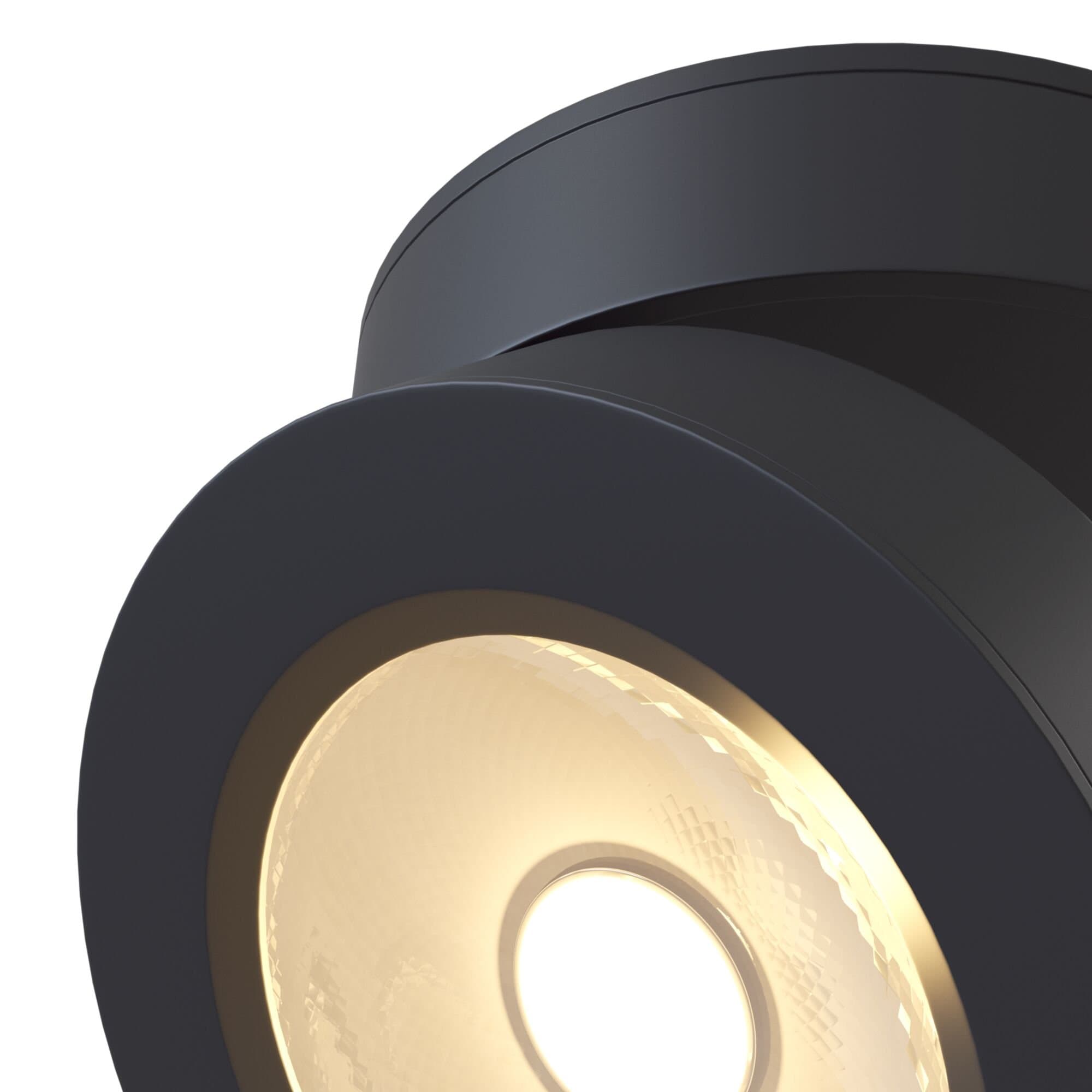 Maytoni Technical Alivar Черный Потолочный светильник LED 7W 470Лм C022CL-L7B — миниатюра 3