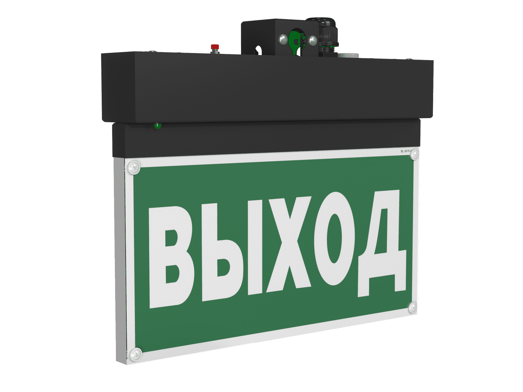 Белый свет Световой указатель BS-NEXTRINO-71-S1-INEXI2 Black a16741 — миниатюра 11