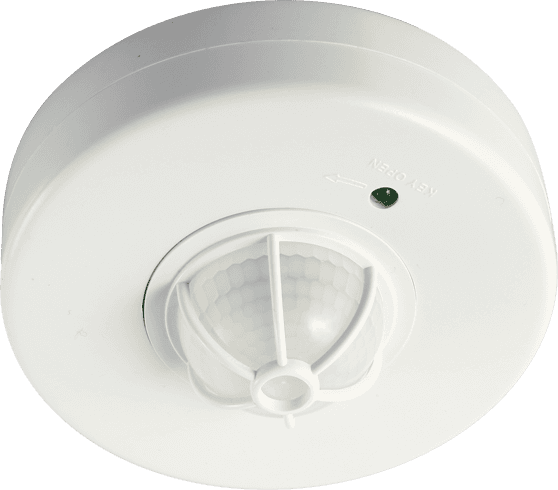 Jazzway Датчик движения PMS-IR 024 1200Вт 360° 2-6м WH IP20 .5012974