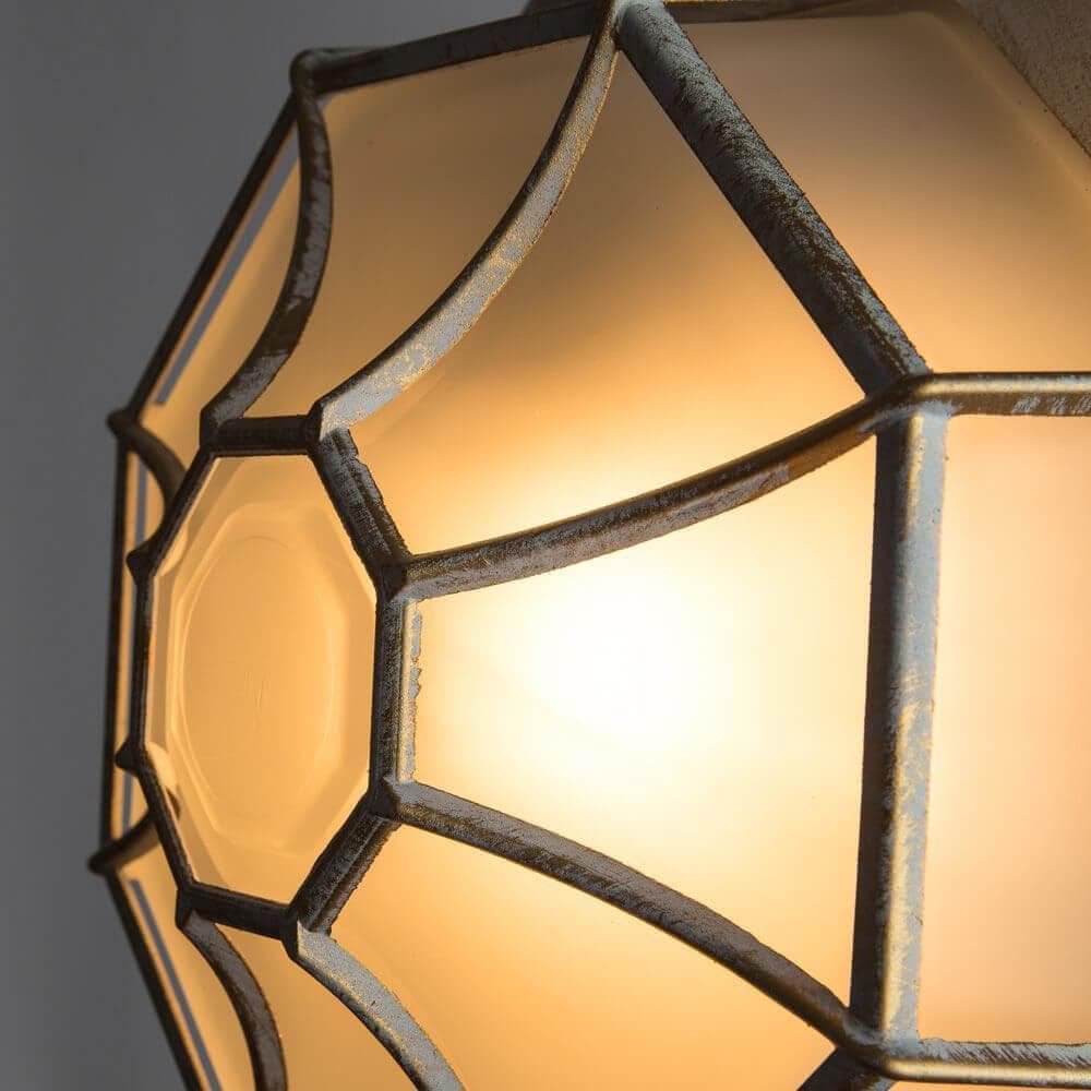 Arte Lamp Pegasus Белый Светильник уличный потолочный 1x60W 1xE27 A3121PF-1WG — миниатюра 2