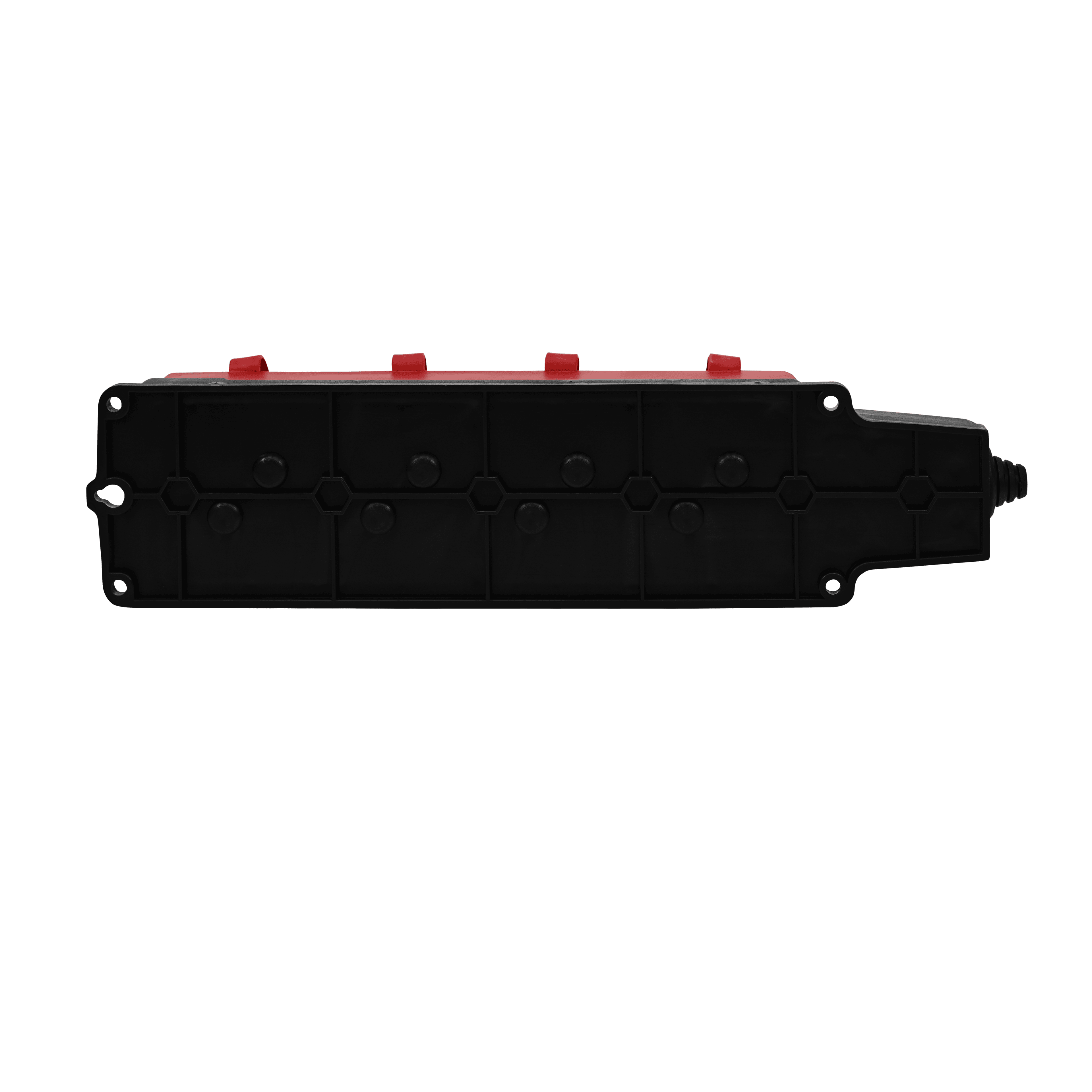 Systeme Electric MultiSet Красная Колодка 4х розетка 2К+З каучуковая 16А/250В IP44 — миниатюра 6