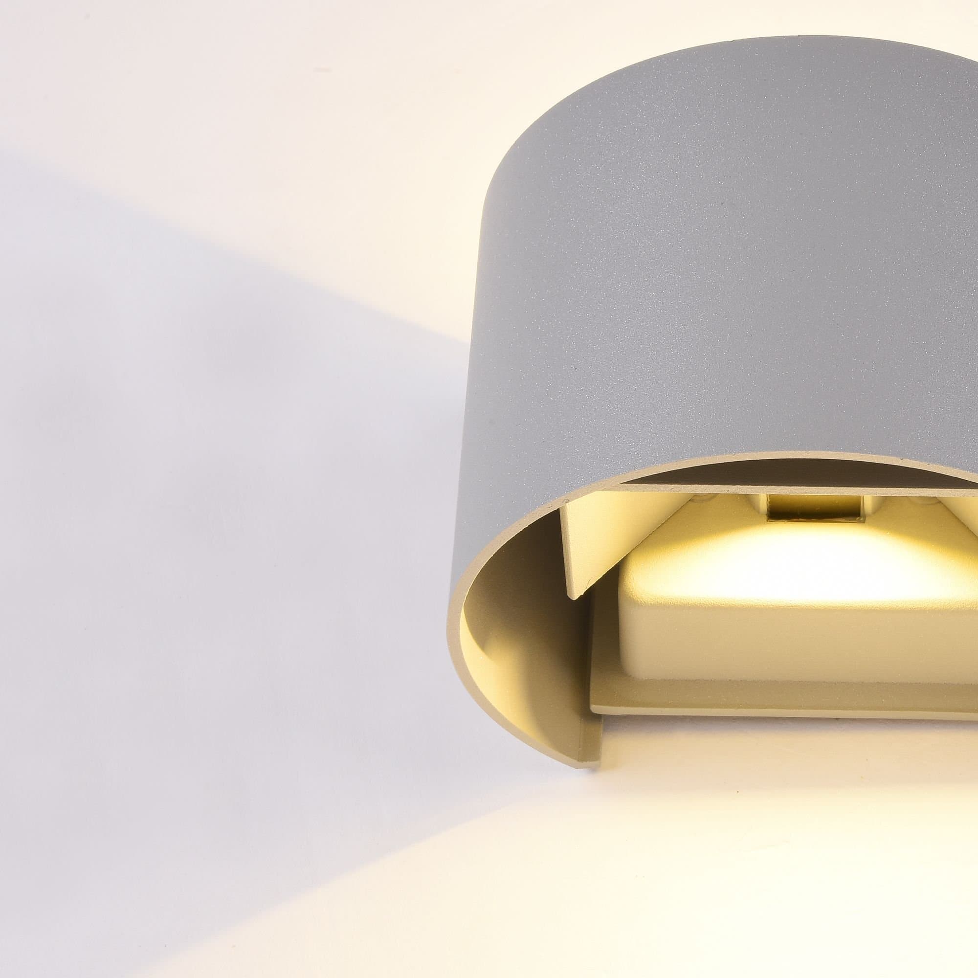 Maytoni Outdoor Fulton Серый Бра LED 400Lm 6W O573WL-L6GR — миниатюра 5