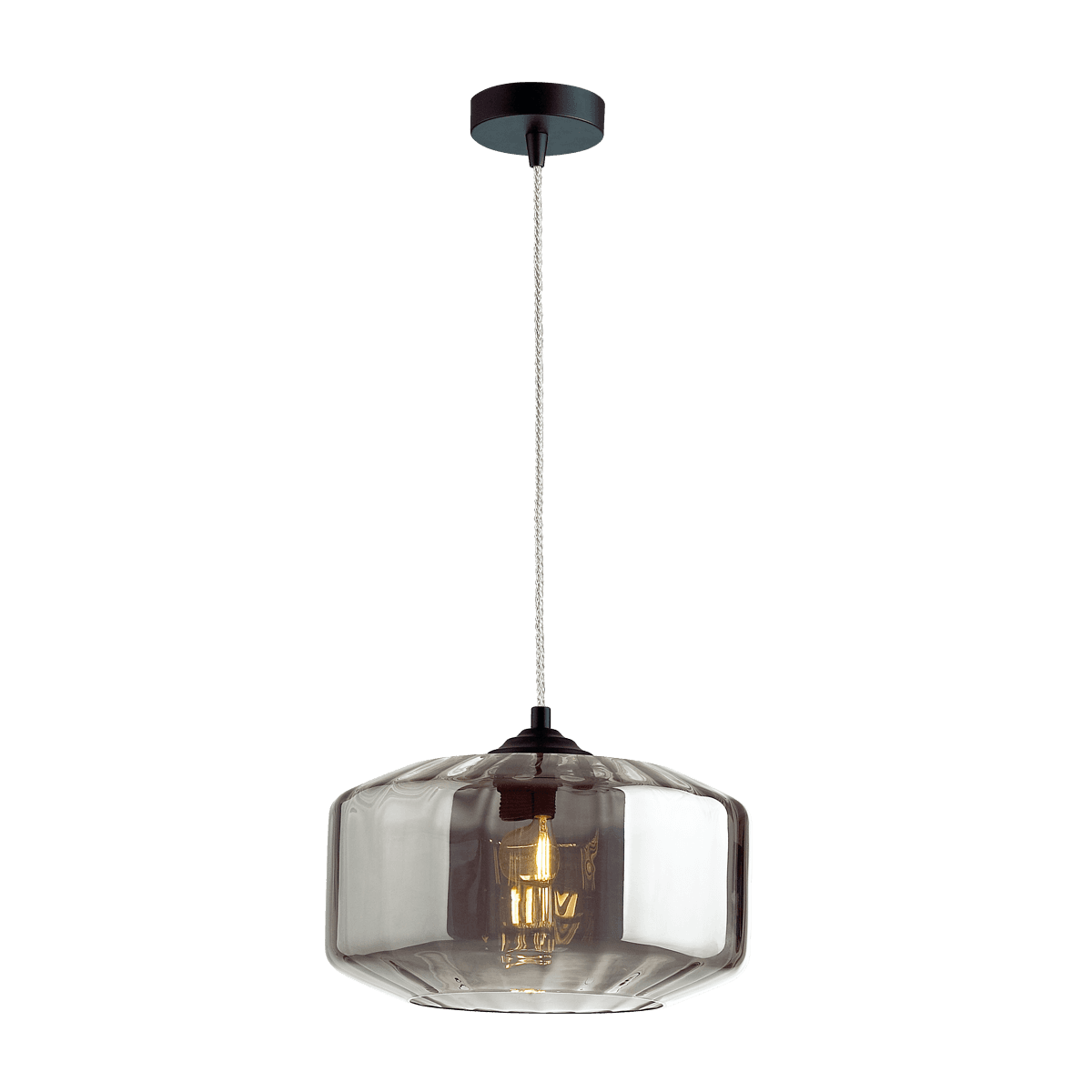 Odeon Light 4782/1 ODL21 бордовый/бронзовый Подвес E27 60W BINGA — миниатюра 2