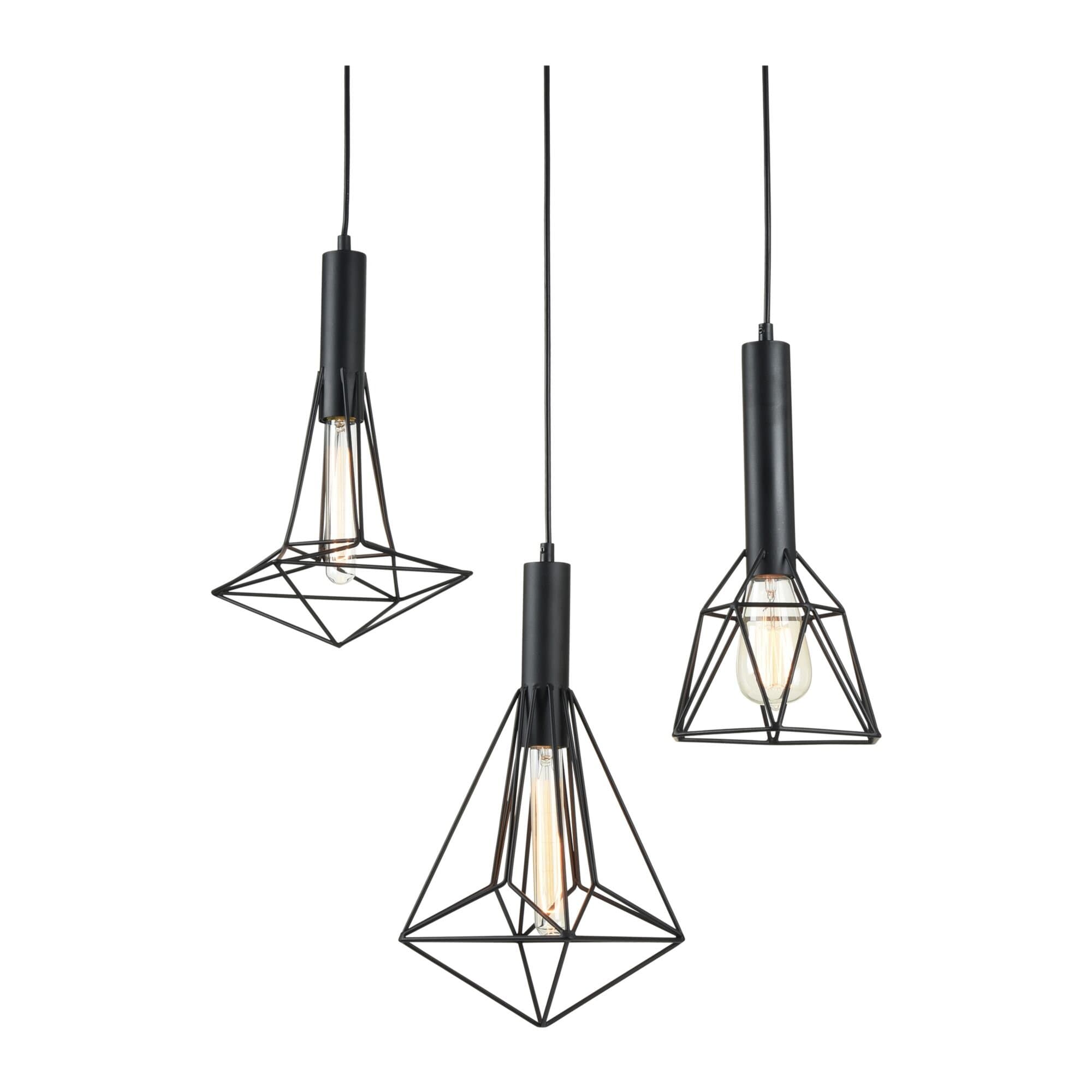 Maytoni Loft Spider Черный Подвес 3xE27 60W T021-03-B — миниатюра 8