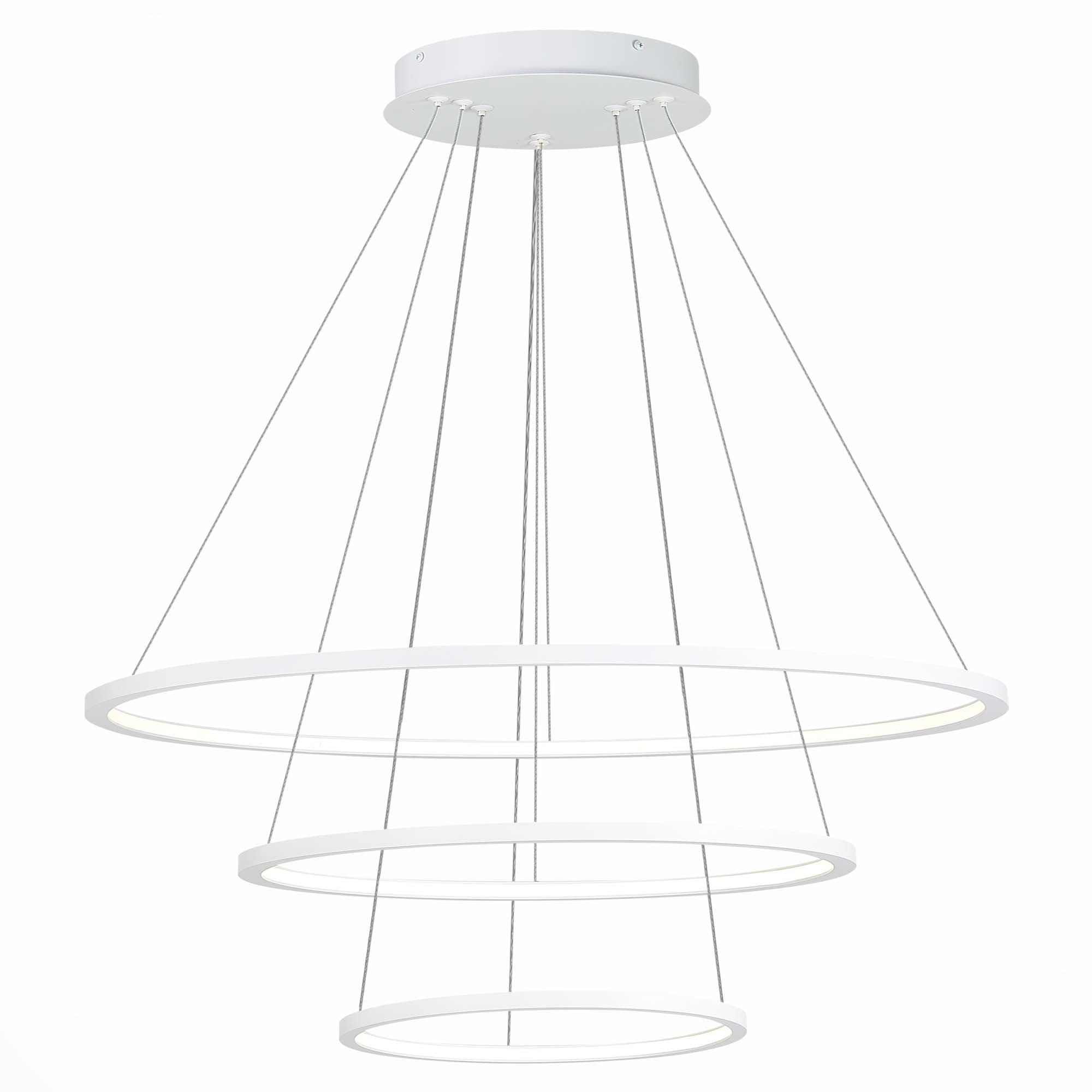 ST LUCE ST603.543.114 Светильник подвесной Белый/Белый LED 1*114W 4000K