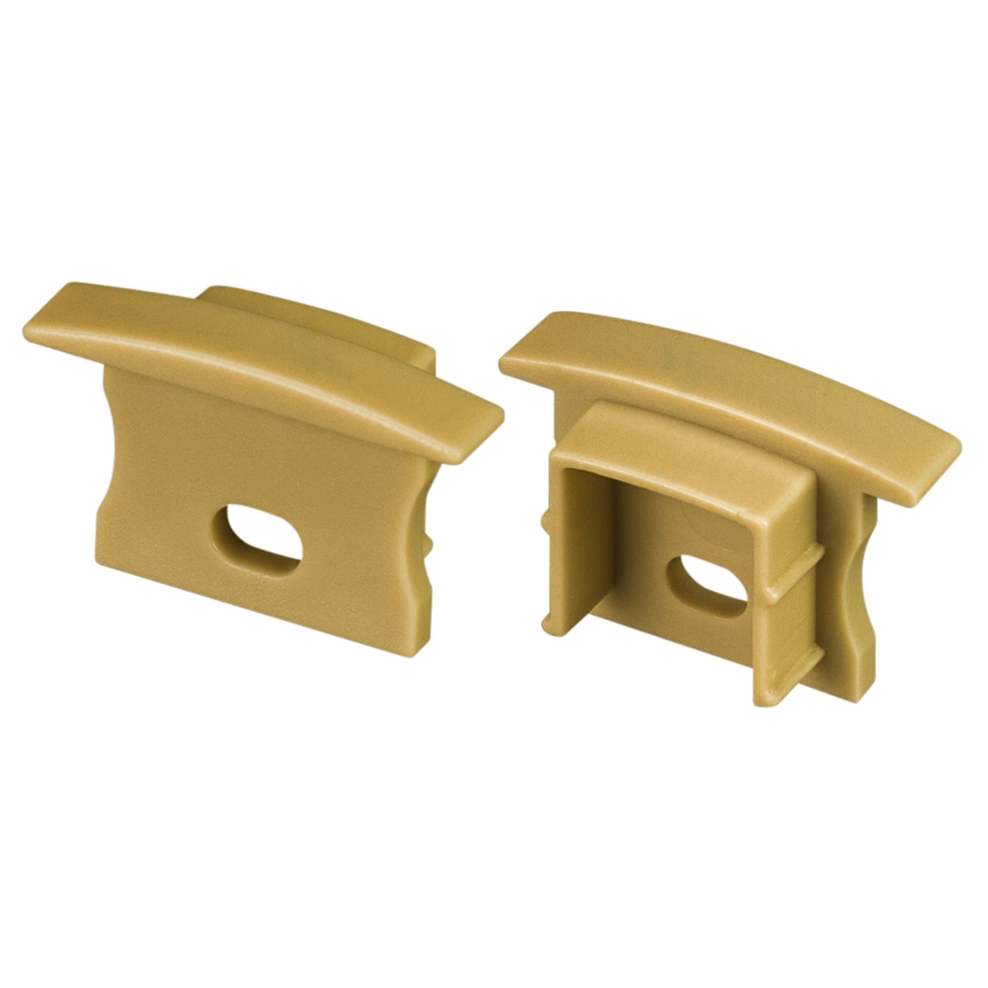 Arlight Заглушка ARH-LINE-2315-F с отверстием GOLD (Пластик) 040002