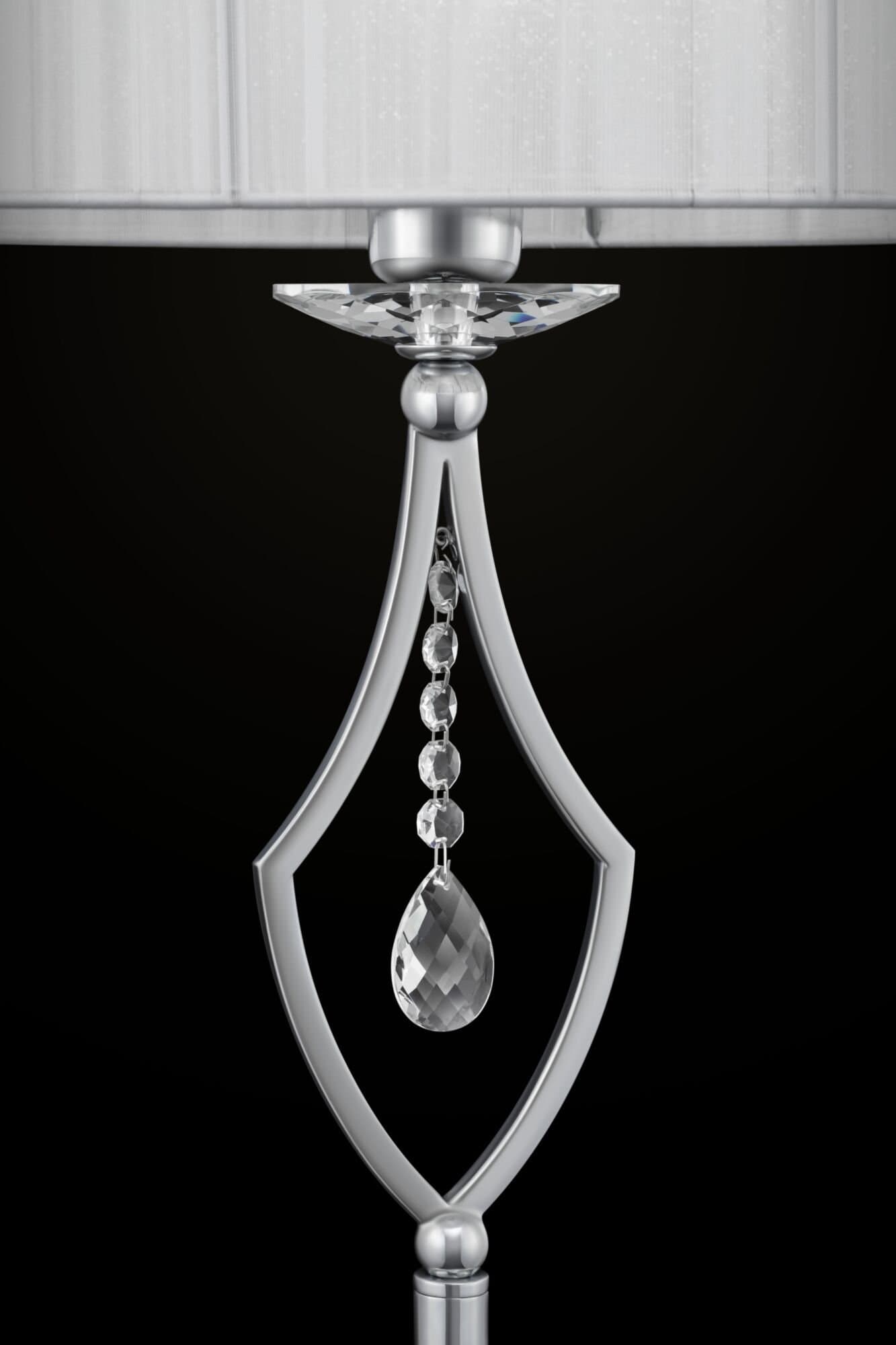 Maytoni Neoclassic Miraggio Хром Торшер 1xE27 40W MOD602-FL-01-N — миниатюра 9
