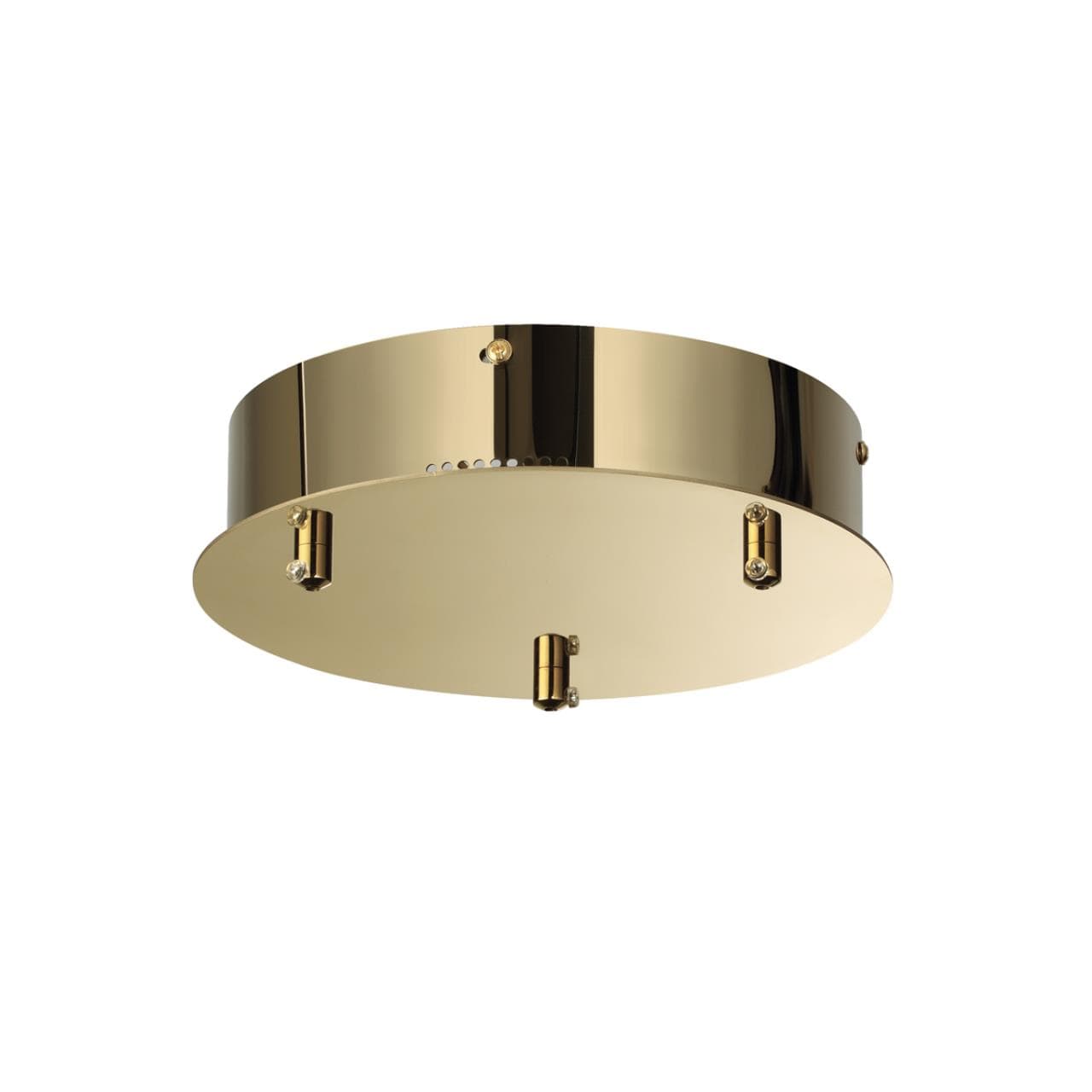 Odeon Light 5071/3R HALL ODL24 493 золото/металл База для 3-х колец VERSION