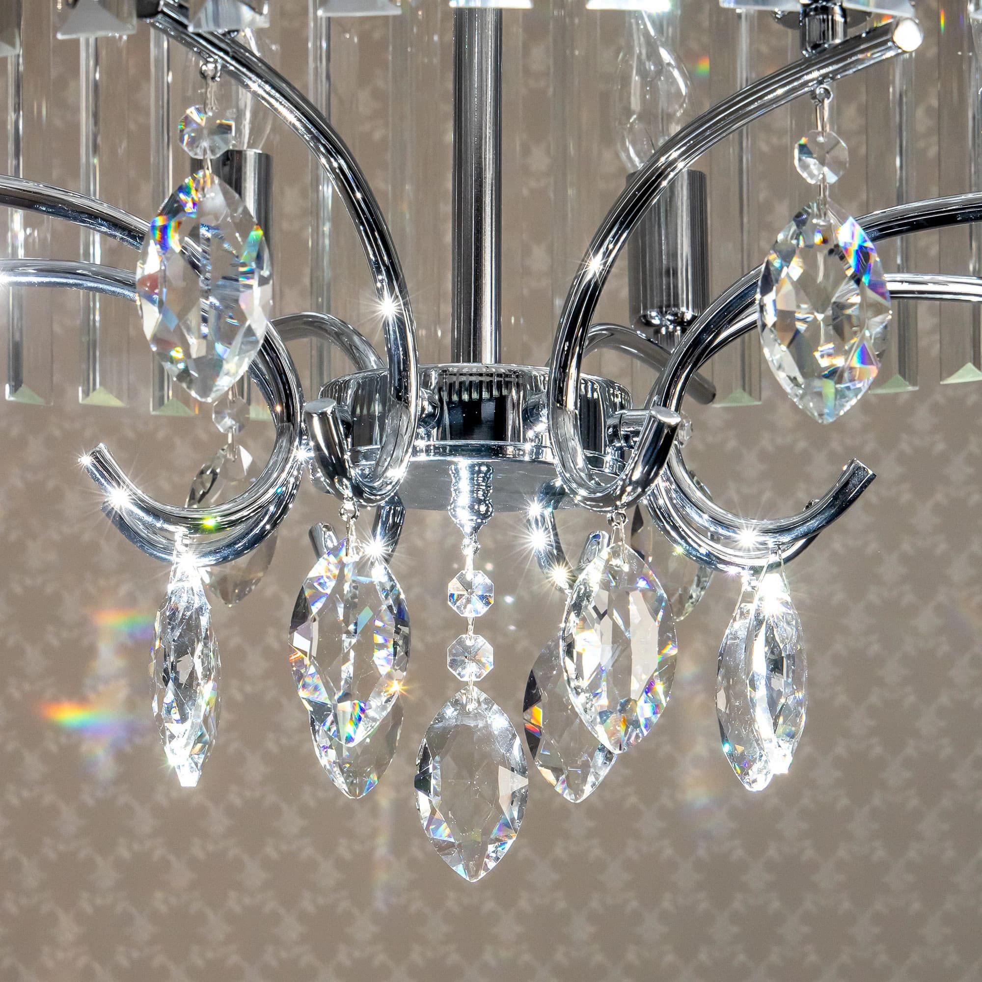 Citilux CL335181 Инга Хром Люстра — миниатюра 6