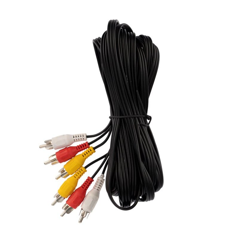 Шнур 3х3 RCA 5М Rexant 17-0205 — миниатюра 1