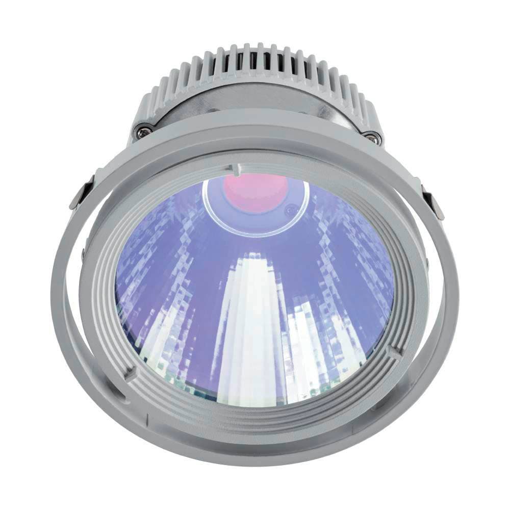 Eglo 61437 Светодиодный спот FERRONEGO IN 111, 40W(LED), 28°, 4000K, алюминий/серебряный/стекло
