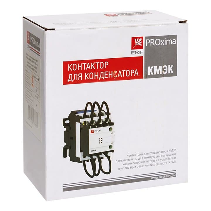 EKF PROxima Контактор для конденсатора КМЭК 40квар 230В 2NО+1NC — миниатюра 2