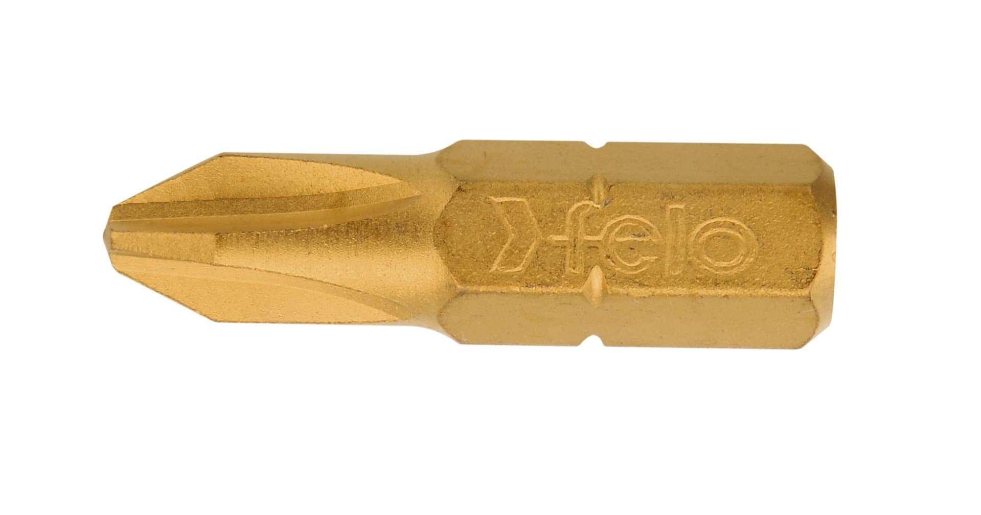 Felo Бита крестовая серия TiN PH 2X25, 10 шт 02202070 — миниатюра 1