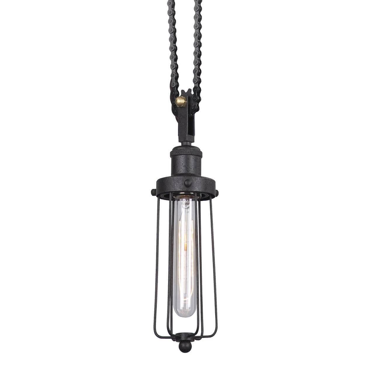 Lussole LOFT Металл Черный /  Без плафона Подвес E27 60W LSP-9626 — миниатюра 2