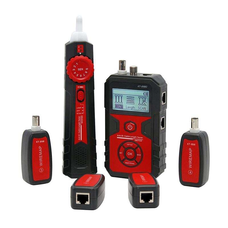 КВТ LAN-тестер кабельный с PoE КТ 858C серия PROLINE