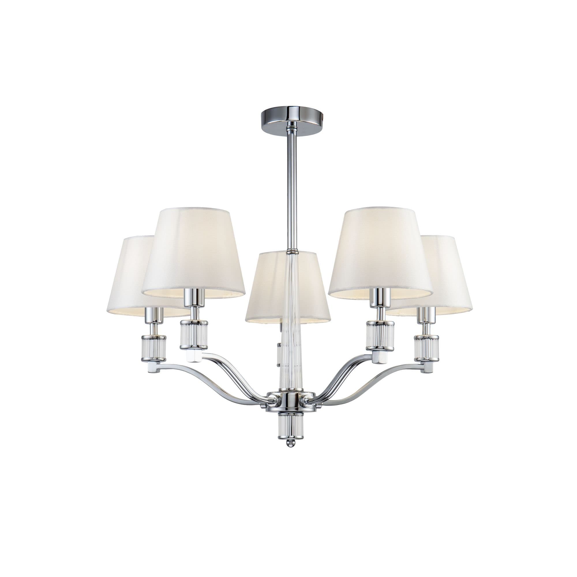 Freya Modern Clarissa Хром Люстра E14 40W FR5020PL-05CH — миниатюра 2