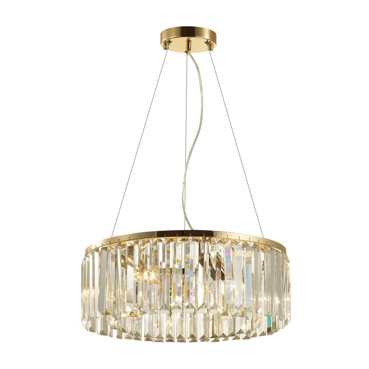 Odeon Light 4987/6 CLASSIC ODL22 449 золотой/хрусталь Люстра E14 6*40W VASSA — миниатюра 2