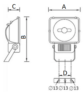 СТ UMC 2000 H Type 2(серый) c блоком перезажигания комплект светильник 1359000280 — миниатюра 3