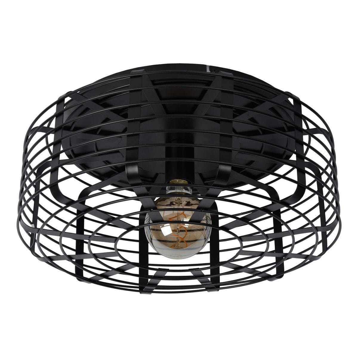 Lucide MELOPEE Светильник потолочный Ø 45 cm 1xE27 Black 45148/45/30