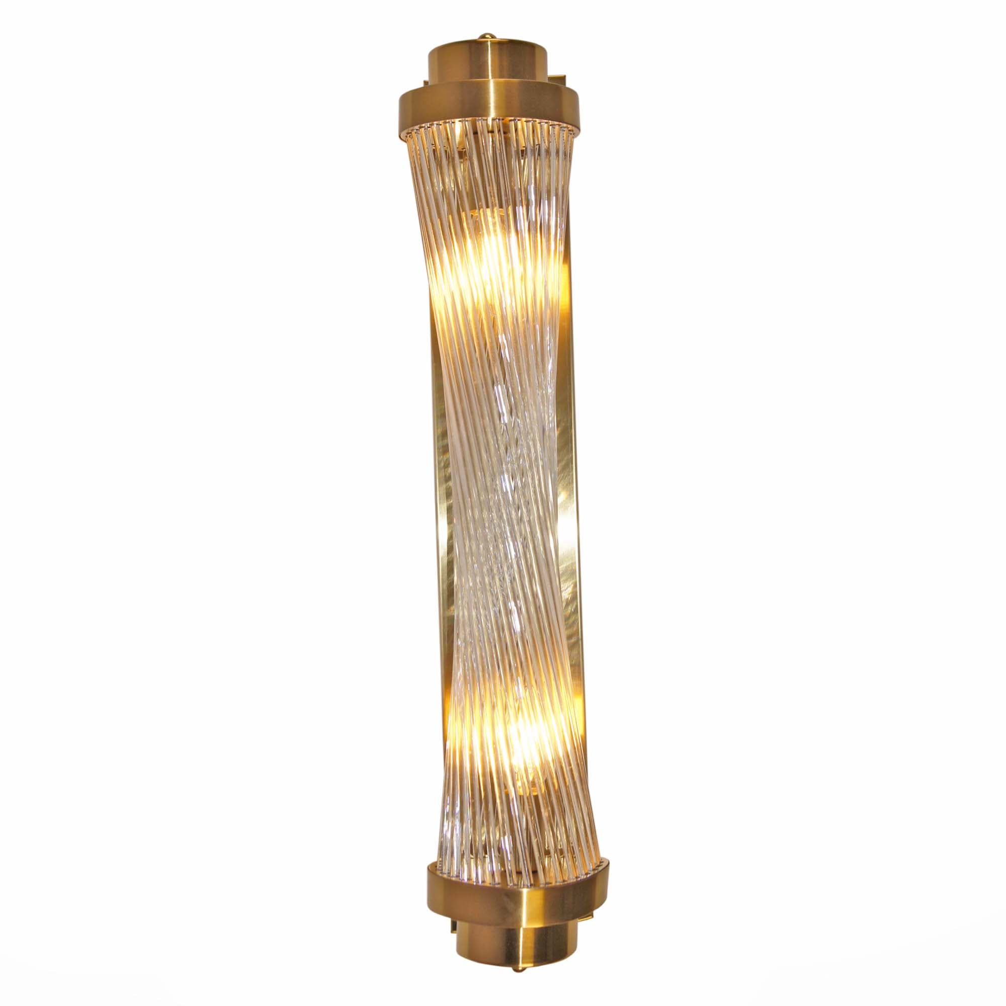 ST LUCE  SL1177.201.02 Бра Золотистый/Золотистый, Прозрачный E14 2*40W