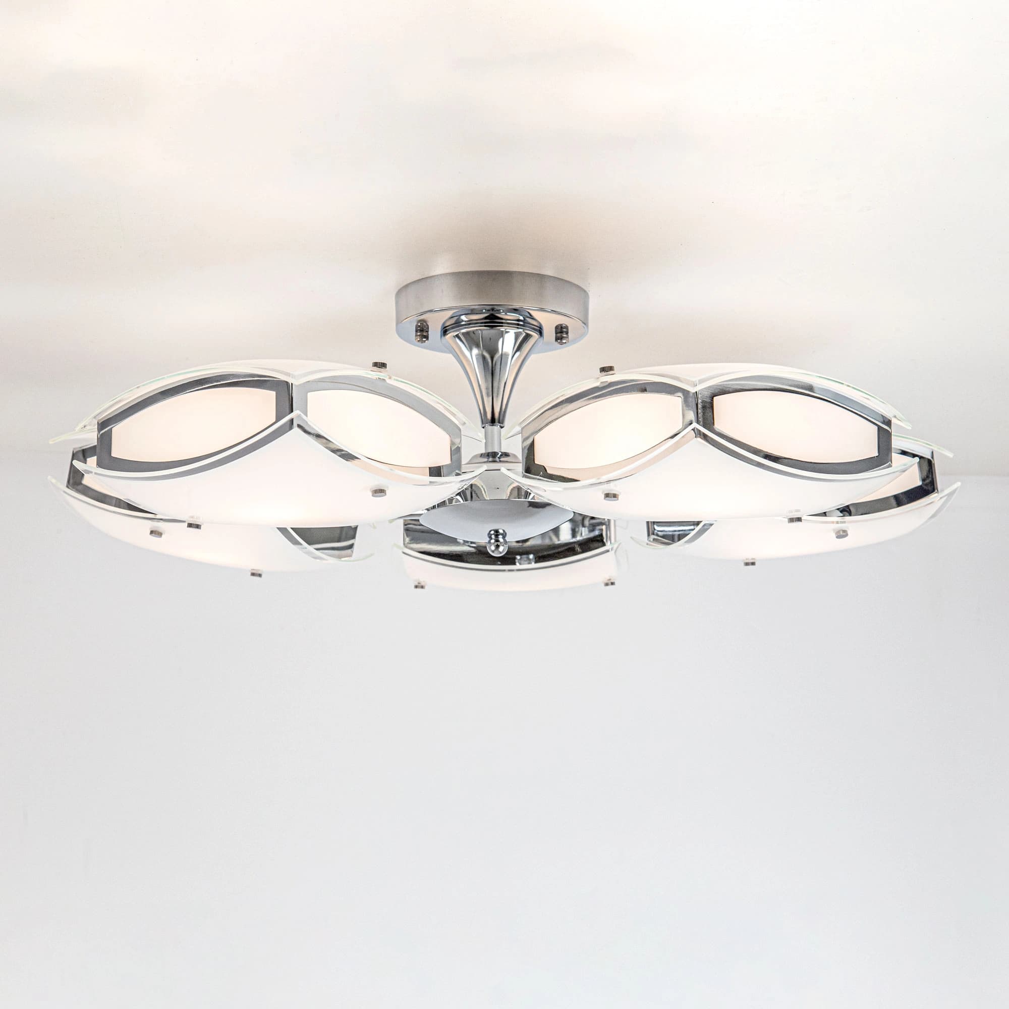 Citilux CL161151 Берген Хром Светильник  Люстра — миниатюра 3