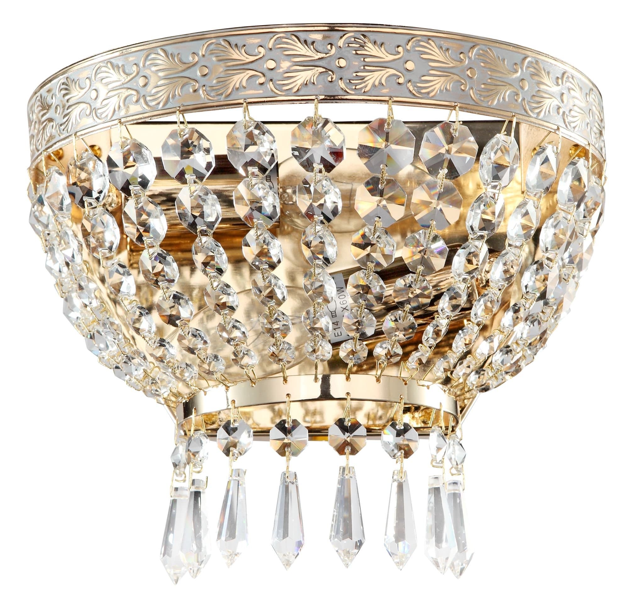 Maytoni Royal Classic Bella Золото Бра 2xE14 60W DIA750-WB01-WG — миниатюра 2