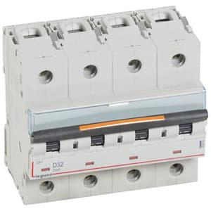 Legrand DX3 Автоматический выключатель 4P 32А (D) 25кА 409849 — миниатюра 2