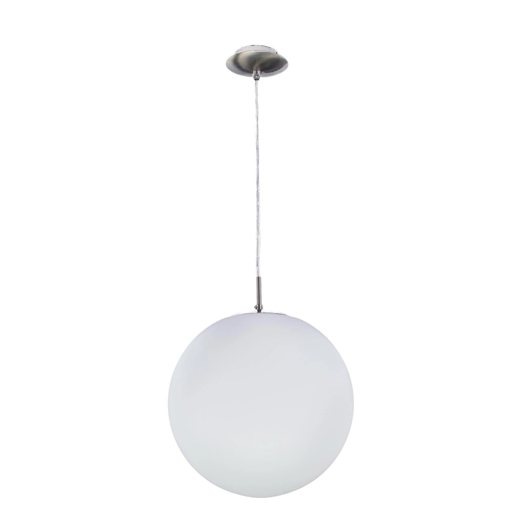 Citilux CL941301 Шар 30см Белый+Хром Мат. Подвес