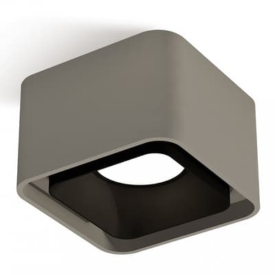 Ambrella Комплект накладного светильника XS7834002 SGR/SBK серый песок/черный песок MR16 GU5.3 (C7834, N7702)